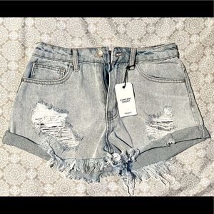 Cut-off concert shorts - Forever 21 - denim
